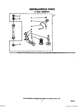 Diagram for LA5580XKW1