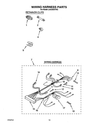 Diagram for LA5588XYG0