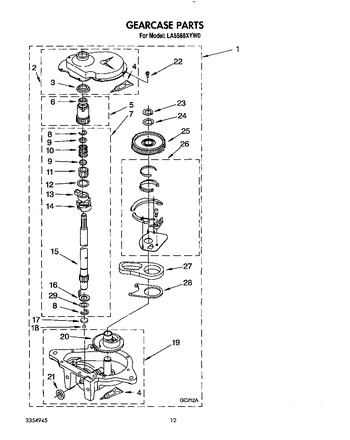 Diagram for LA5588XYG0