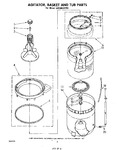 Diagram for 04 - Agitator, Basket And Tub