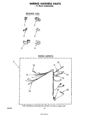 Diagram for LA5600XPW0