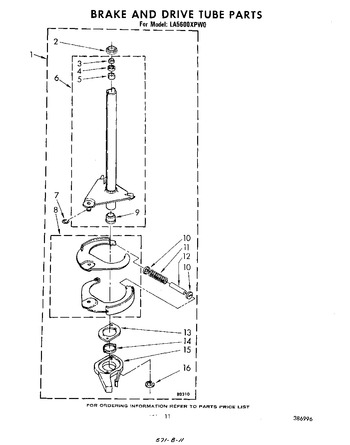 Diagram for LA5600XPW0