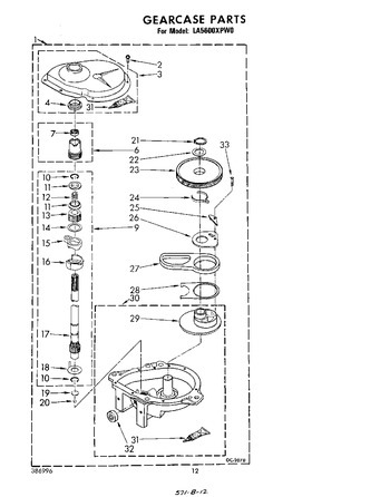 Diagram for LA5600XPW0