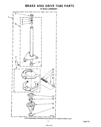 Diagram for LA5600XSW1