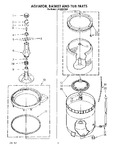 Diagram for 05 - Agitator, Basket And Tub