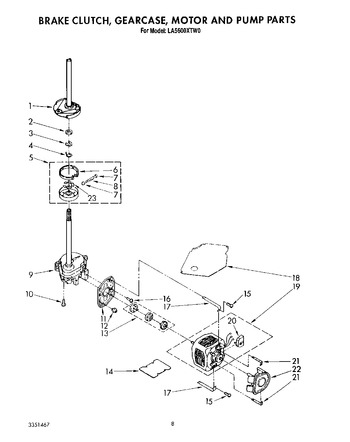 Diagram for LA5600XTF0