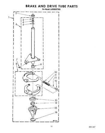 Diagram for LA5600XTF0