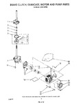 Diagram for 06 - Brake, Clutch, Gearcase, Motor And Pump