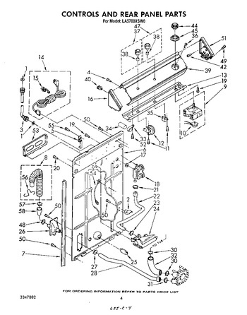 Diagram for LA5700XSW0