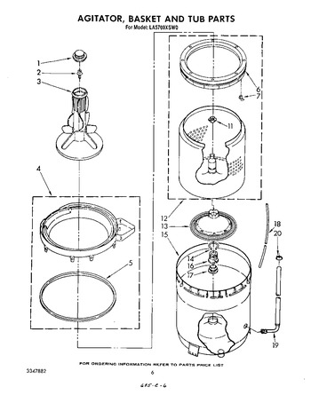 Diagram for LA5700XSW0