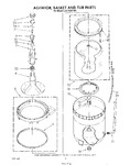 Diagram for 04 - Agitator, Basket And Tub