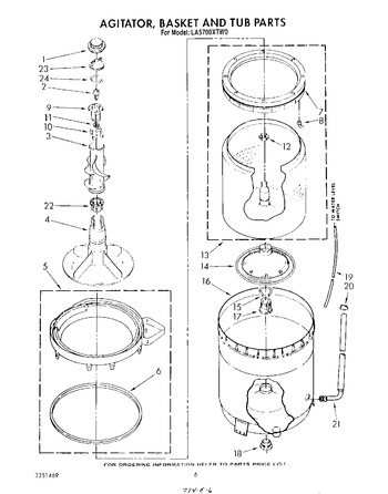 Diagram for LA5700XTW0