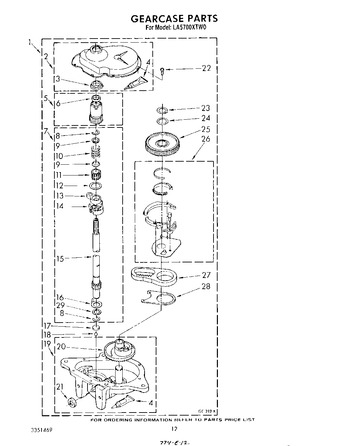 Diagram for LA5700XTW0