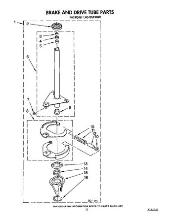 Diagram for LA5705XWW0