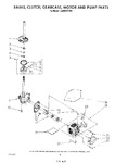 Diagram for 06 - Brake, Clutch, Gearcase, Motor And Pump