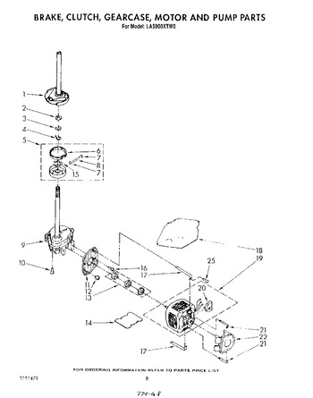 Diagram for LA5800XTW0