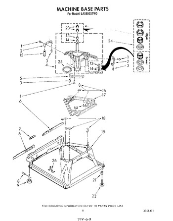 Diagram for LA5800XTW0