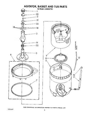 Diagram for LA5800XTG1