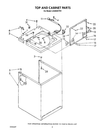 Diagram for LA5800XTG1