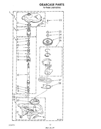 Diagram for LA6010XTG0