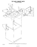 Diagram for 02 - Top And Cabinet