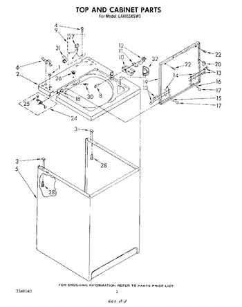 Diagram for LA6055XSW0