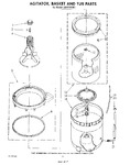 Diagram for 04 - Agitator, Basket And Tub