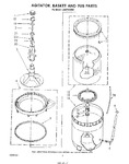 Diagram for 04 - Agitator, Basket And Tub