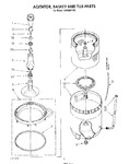 Diagram for 05 - Agitator, Basket And Tub