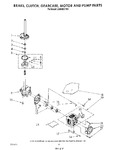 Diagram for 07 - Brake, Clutch, Gearcase, Motor And Pump