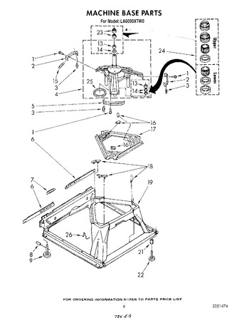 Diagram for LA6090XTG0