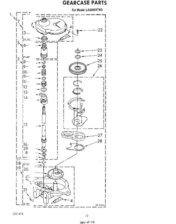 Diagram for LA6090XTG0