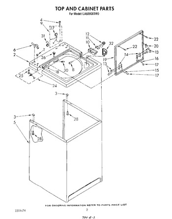 Diagram for LA6090XTG0