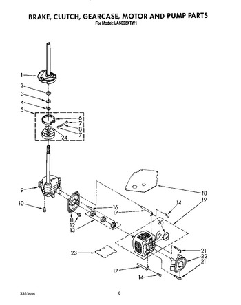 Diagram for LA6098XTG1