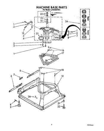 Diagram for LA6098XTG1