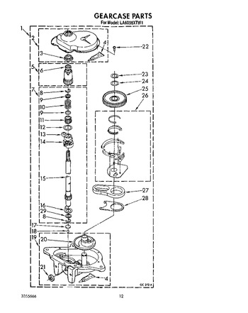 Diagram for LA6098XTG1