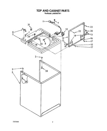 Diagram for LA6098XTM1