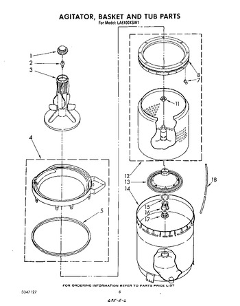 Diagram for LA6100XSW1