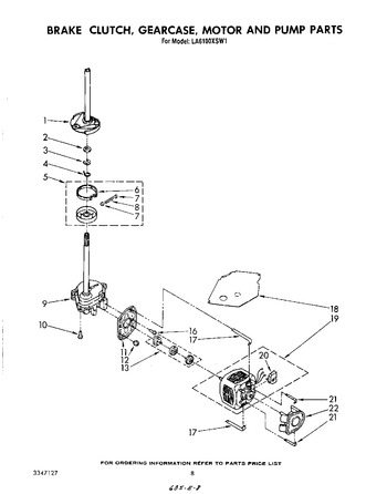 Diagram for LA6100XSW1