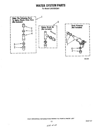 Diagram for LA6100XSW1