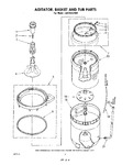 Diagram for 04 - Agitator, Basket And Tub