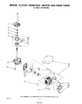 Diagram for 06 - Brake, Clutch, Gearcase, Motor And Pump