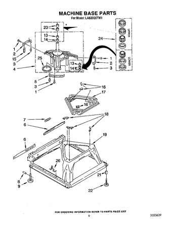 Diagram for LA6300XTM1