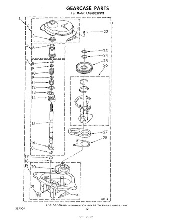 Diagram for LA6400XPW1