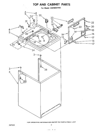 Diagram for LA6400XPW1