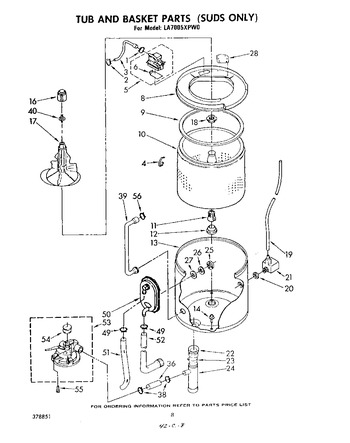 Diagram for LA7005XPW0