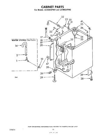 Diagram for LA7005XPW0