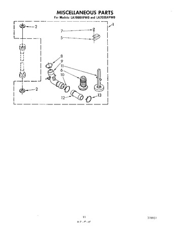 Diagram for LA7005XPW0