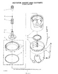 Diagram for 04 - Agitator, Basket And Tub