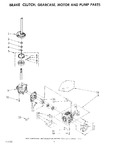 Diagram for 06 - Brake, Gearcase, Motor And Pump